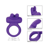 Silicone Rechargeable Rockin' Rabbit Enhancer - Purple