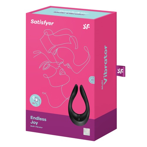 Satisfyer Joy Infinito Negro Masajeador en Forma de U