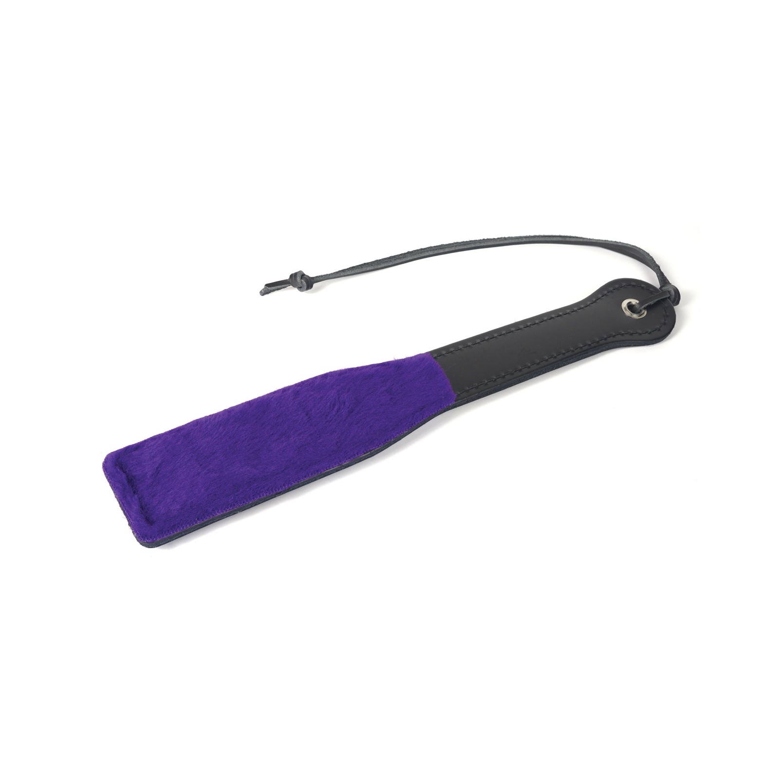 Spartacus 12" Faux Fur Paddle - Purple | Versatile Impact Toy