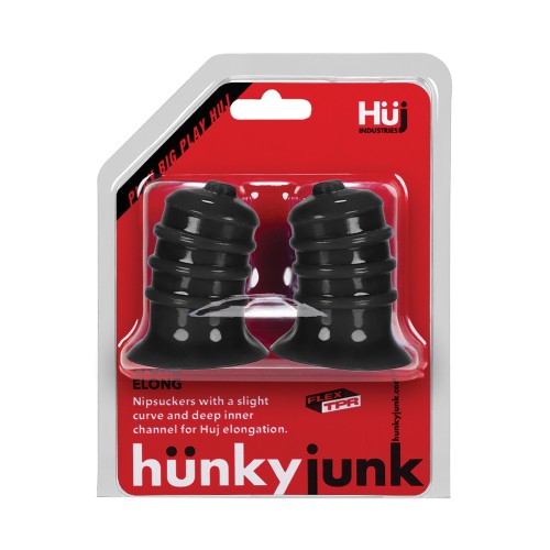 Hunky Junk Elong Nipsuckers Black