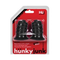 Hunky Junk Elong Nipsuckers Black