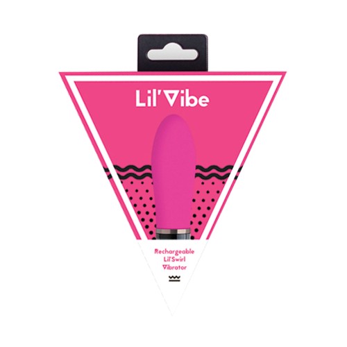 Vibrador Recargable Lil' Vibe Swirl - Rosa