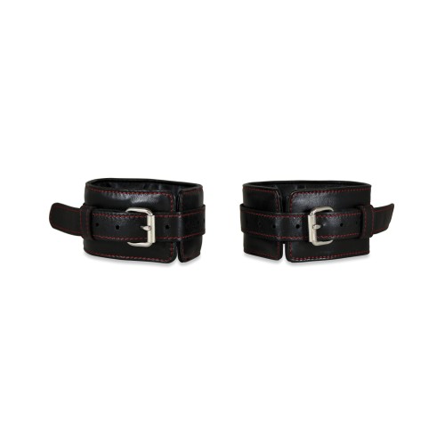 Sultra Lambskin Ankle Cuffs Black