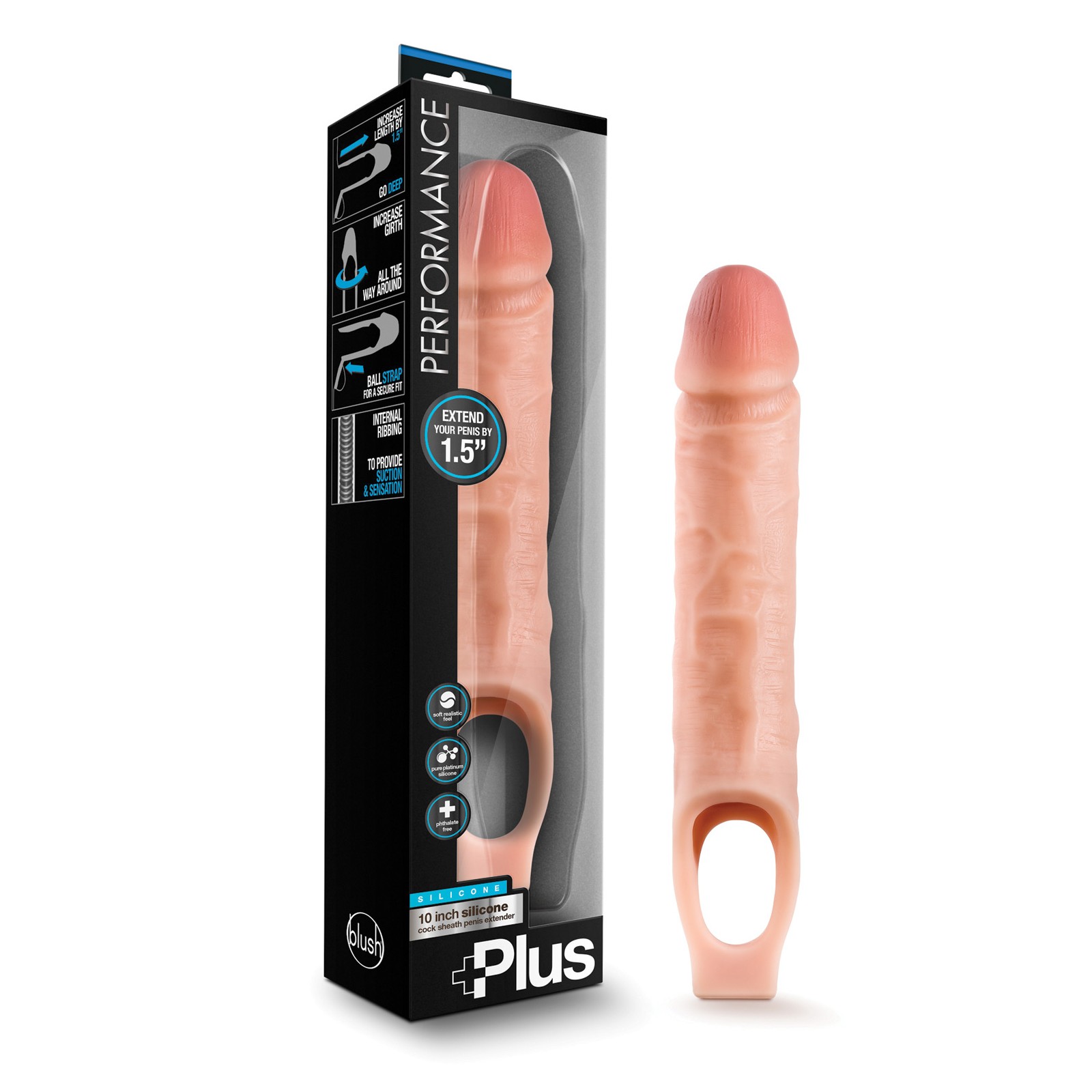 Blush Performance Plus Extensor de Pene 10 pulgadas