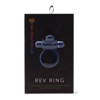 Anillo Vibrador de Silicona Nu Sensuelle Rev - Vibrador para Parejas