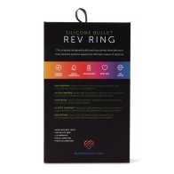 Anillo Vibrador de Silicona Nu Sensuelle Rev - Vibrador para Parejas