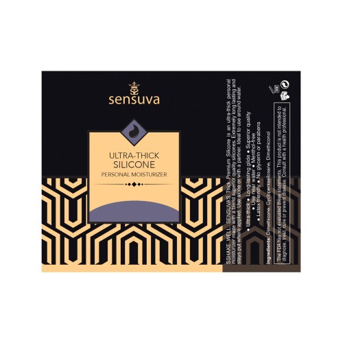 Hidratante Personal de Silicona Ultra Espesa Sensuva - 1.7 oz