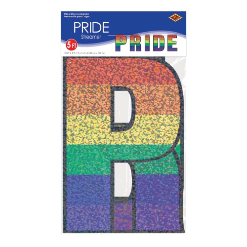 Colorido Streamer del Orgullo para Fiestas