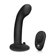 Vibrador P-Spot de 6 Pulgadas Recargable con Control Remoto