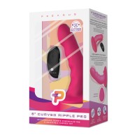 Pegasus Ripple Peg - 6" Pink Rechargeable