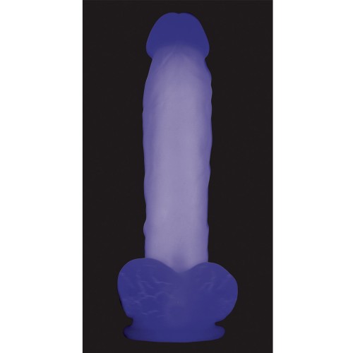 Dildo Luminiscente Evolved - No Vibrante - Púrpura