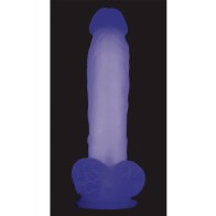 Dildo Luminiscente Evolved - No Vibrante - Púrpura