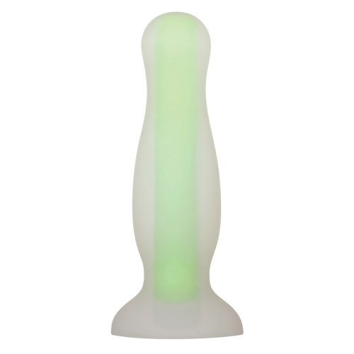 Large Luminous Green Anal Plug for Advanced Pleasure