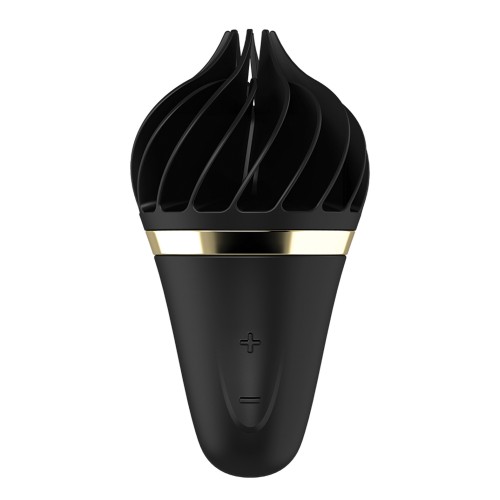 Satisfyer Sweet Treat Clitoral Stimulator Black Gold