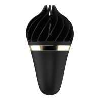 Satisfyer Sweet Treat Clitoral Stimulator Black Gold