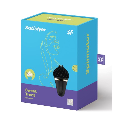 Satisfyer Sweet Treat Clitoral Stimulator Black Gold