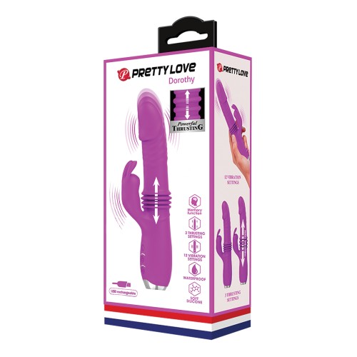 Pretty Love Dorothy Thrusting Rabbit Vibrator