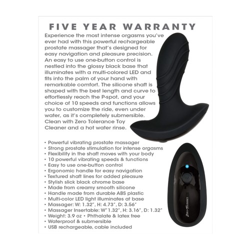 Gentleman Rechargeable Prostate Massager