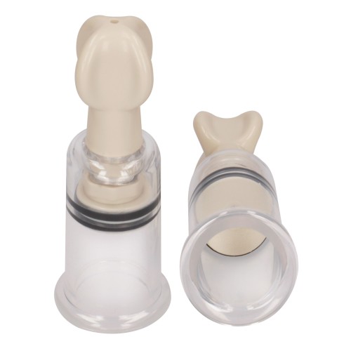 Shots Pumped Nipple Suction Set - Enhanced Sensations