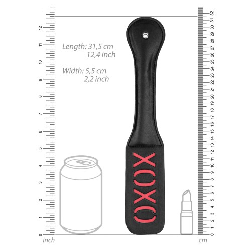 Shots Ouch XOXO Paddle Black