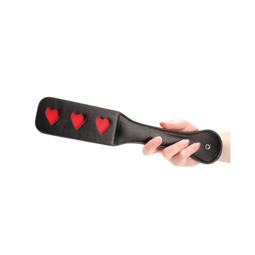 Shots Ouch Hearts Paddle for Playful Bondage