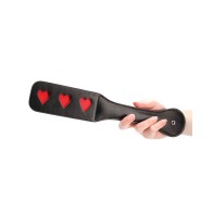 Shots Ouch Hearts Paddle for Playful Bondage