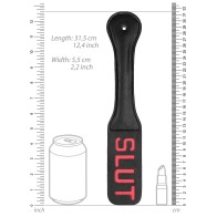 Shots Ouch Slut Paddle - Black