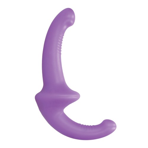 Shots Ouch Silicone Strapless Strap On Purple