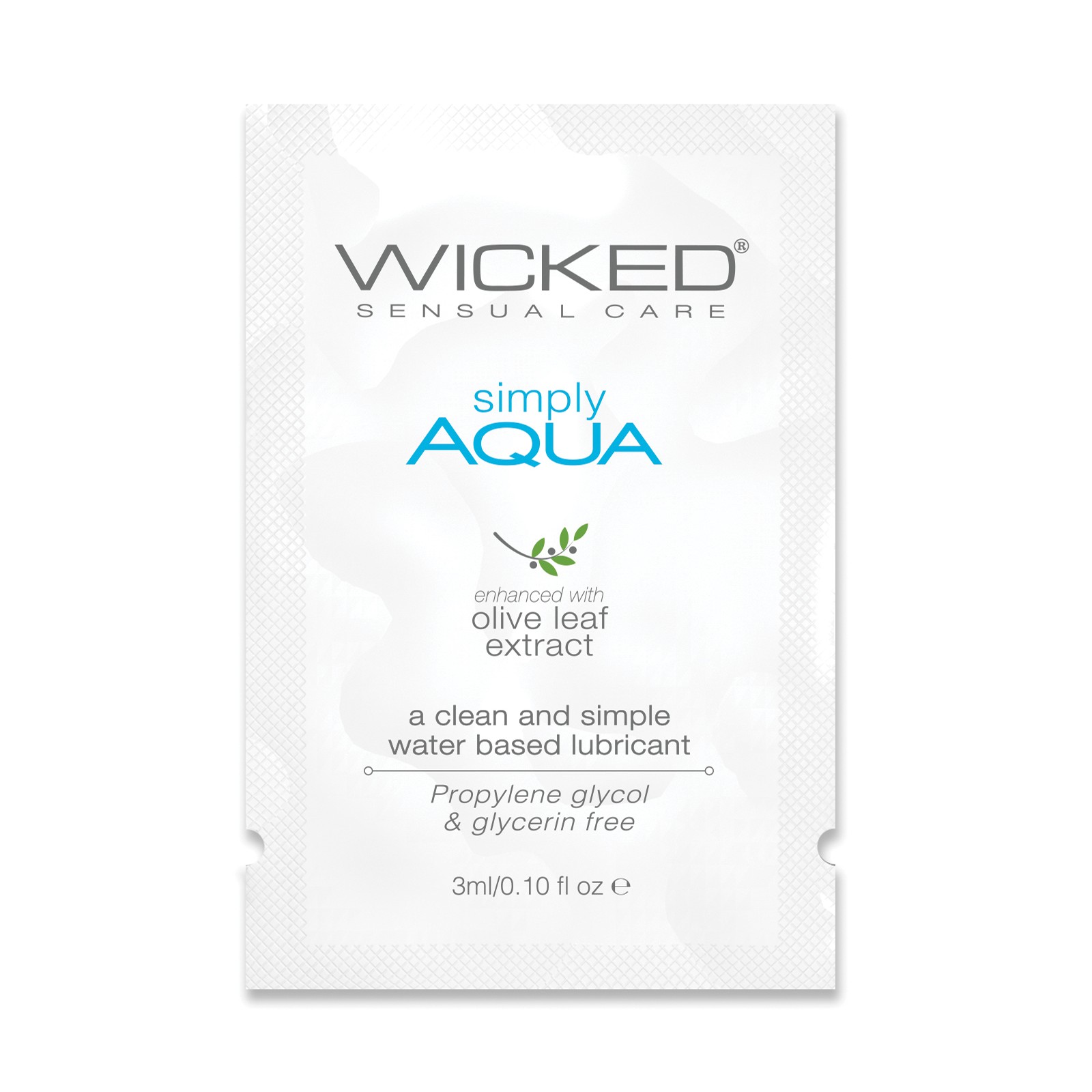 Wicked Sensual Care Simply Aqua - Vegan Water Based Lubricant