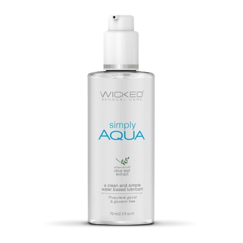 Lubricante a Base de Agua Wicked Simply Aqua