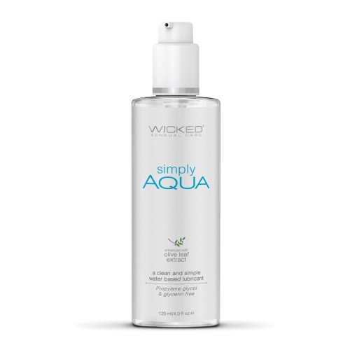 Wicked Sensual Care Simply Aqua Lubricant