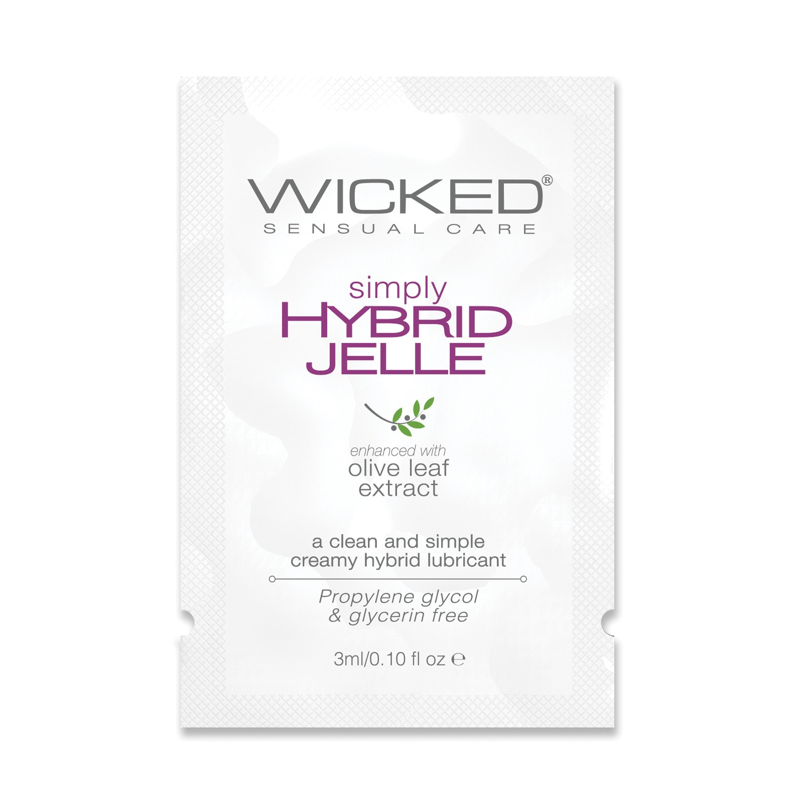 Wicked Sensual Care Simply Hybrid Jelle Lubricant - Simple and Safe