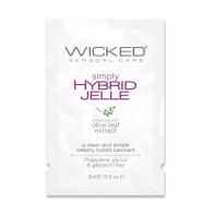 Wicked Sensual Care Simply Hybrid Jelle Lubricant - Simple and Safe