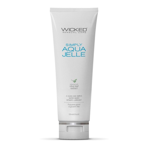 Wicked Sensual Care Simply Aqua Lubricant - 4 oz