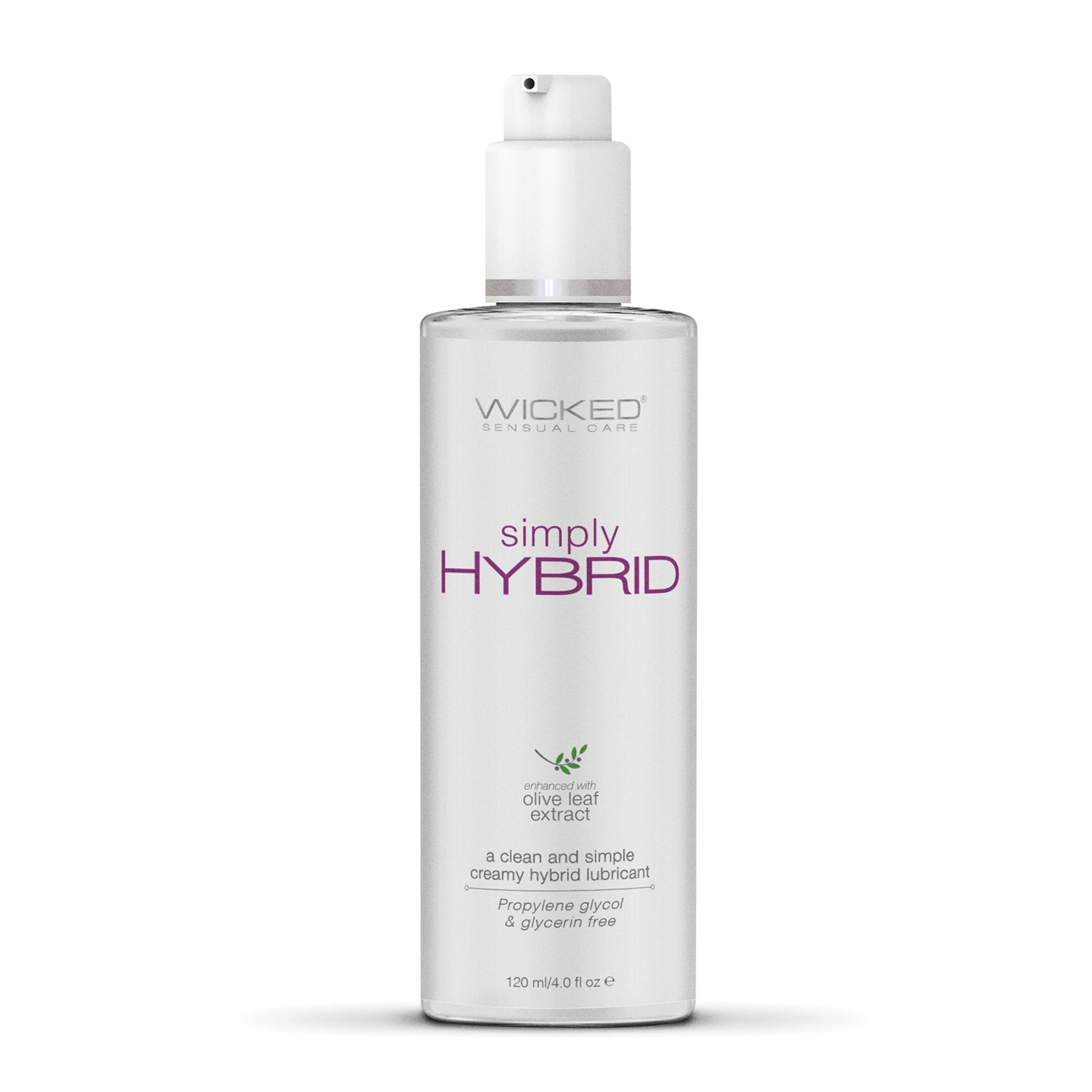 Wicked Sensual Care Simply Hybrid Lubricant 4 oz