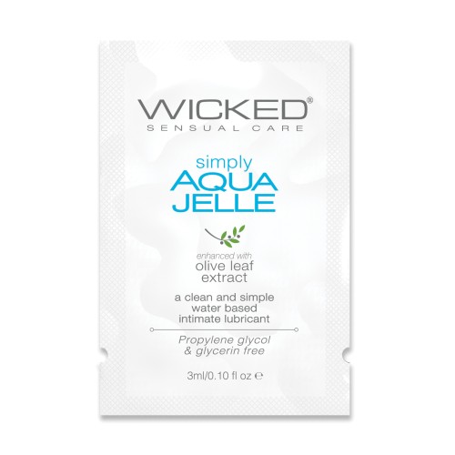 Lubricante Aqua Jelle Wicked Base Acuosa