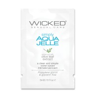 Wicked Aqua Jelle Water Based Lubricant