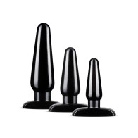 Anal Adventures Basic Plug Kit - Safe Exploration