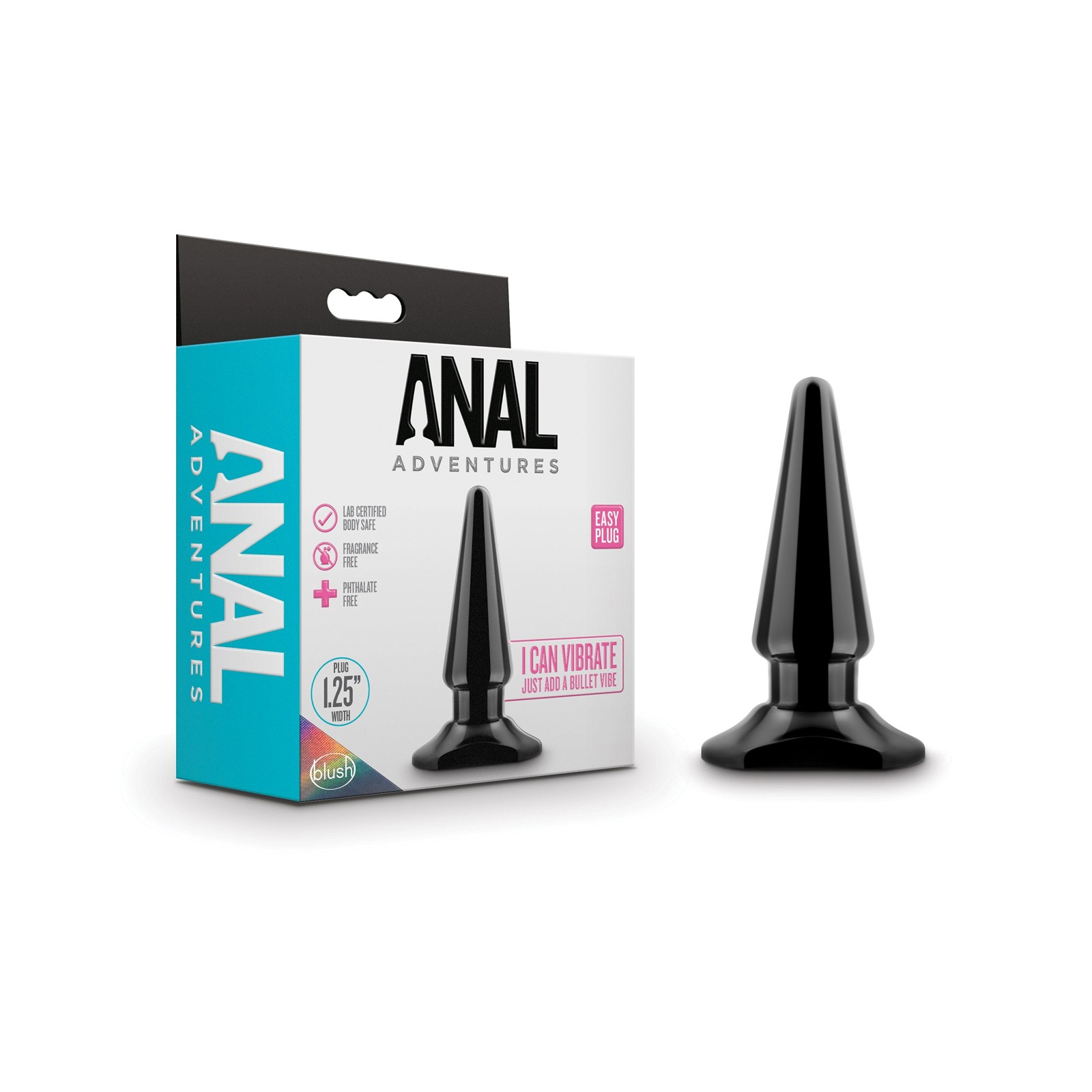 Blush Plug Anal Fácil - Introducción Perfecta al Juego Anal