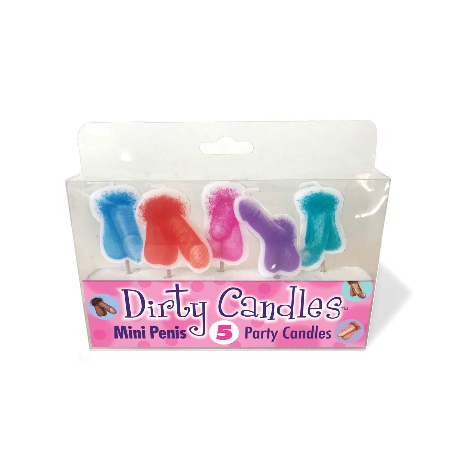 Juego de Velas Mini Pene para Fiestas