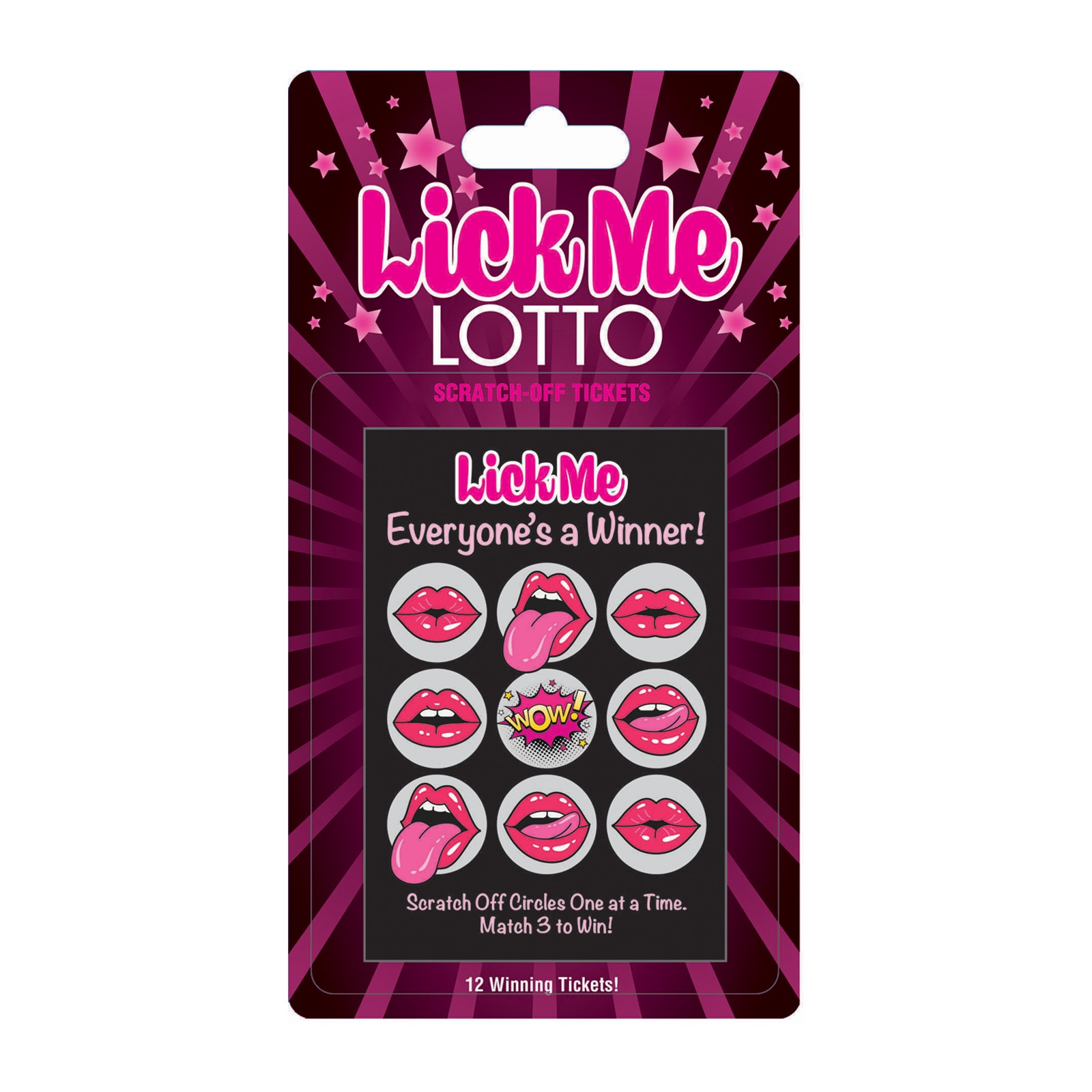 Lick Me Lotto Oral Activity Cards