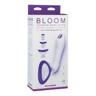 Bomba Automática Vibratoria Bloom Intimate - Púrpura/Blanco