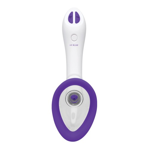 Bloom Intimate Body Automatic Vibrating Pump - Purple/White