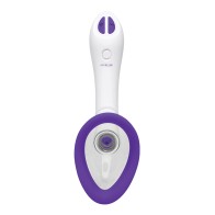 Bloom Intimate Body Automatic Vibrating Pump - Purple/White