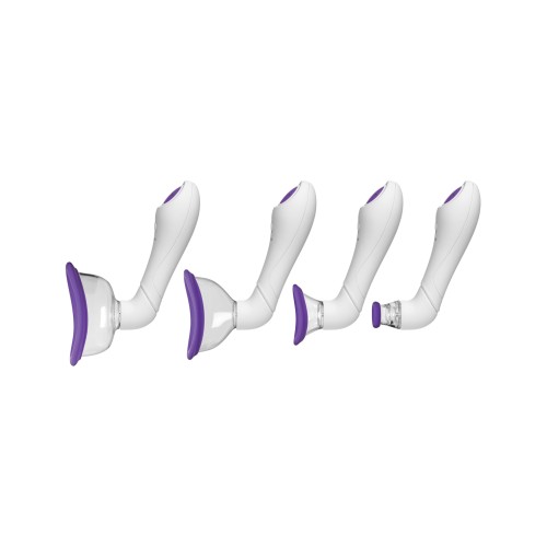 Bloom Intimate Body Automatic Vibrating Pump - Purple/White