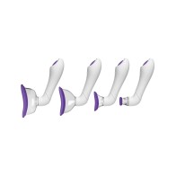 Bloom Intimate Body Automatic Vibrating Pump - Purple/White