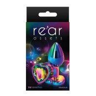 Rear Assets Multicolor Heart Anal Toy