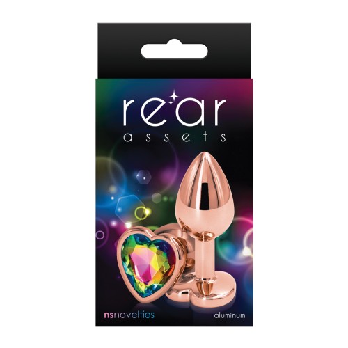 Rear Assets Rose Gold Heart Small Rainbow