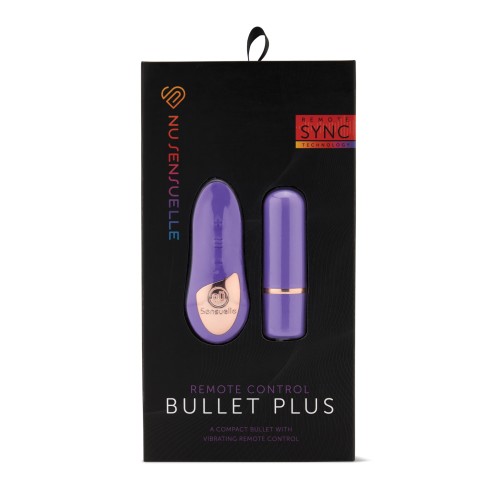 Nu Sensuelle Bullet Inalámbrico Control Remoto Plus - Ultra Violeta