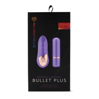 Nu Sensuelle Bullet Inalámbrico Control Remoto Plus - Ultra Violeta